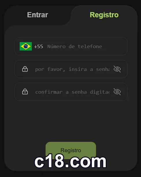 Cliente jogando no app c18.com em ambiente elegante